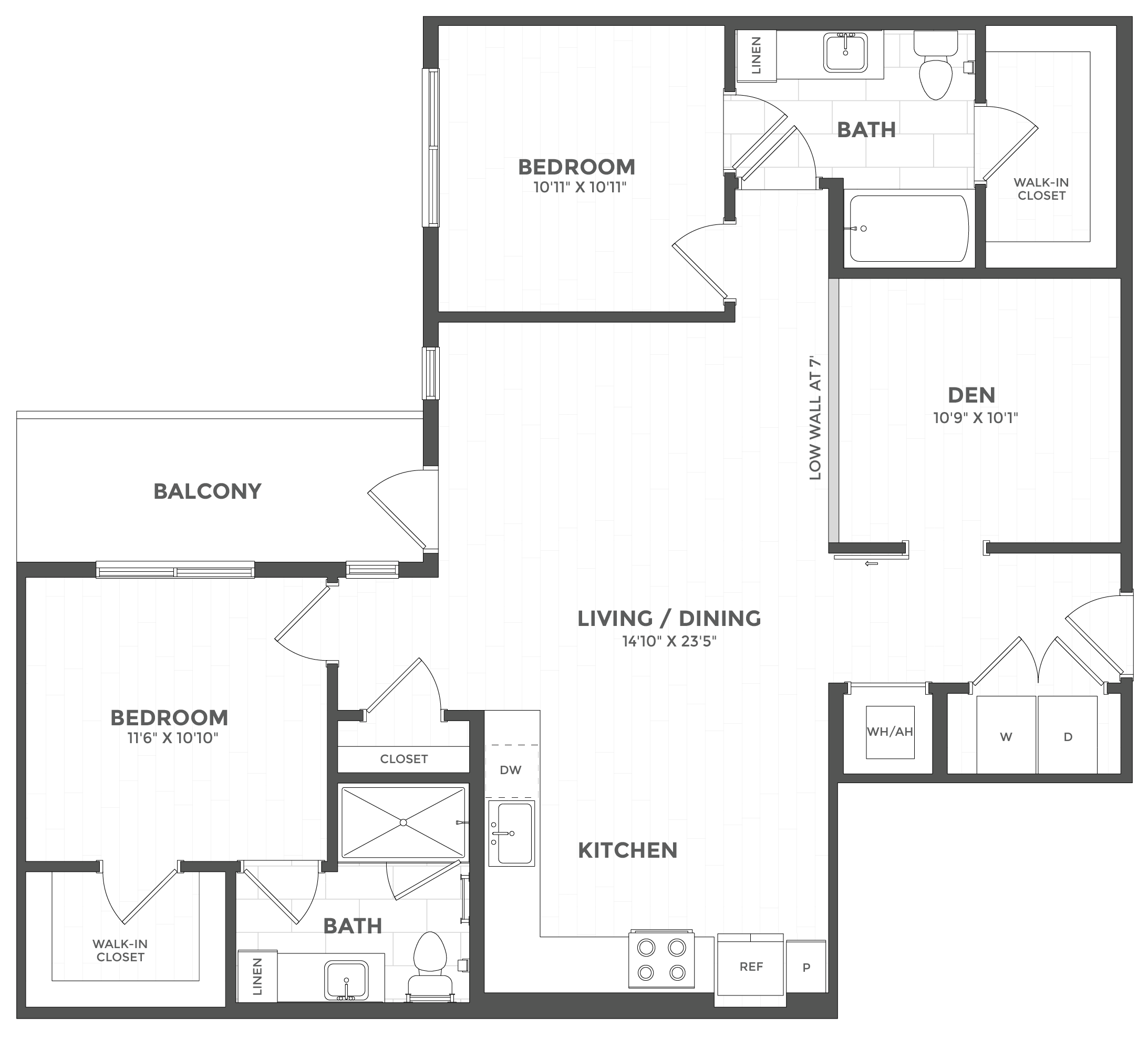 Floor Plan Image of Apartment Apt 239